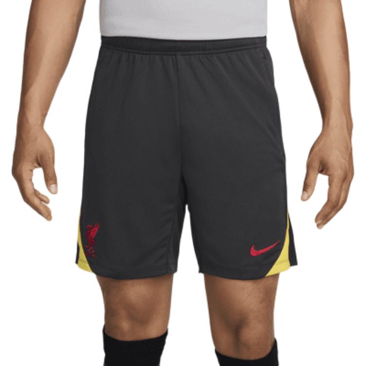 Nike Dri Fit Soccer Bottom Men’s Dark Smoke Gray/Chrome Yellow/Global Red