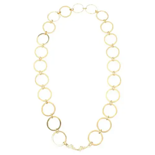 LOEWE Brass Necklaces Women's Gold