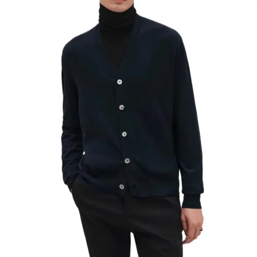 HERMES Sweater Men's Marine Blue