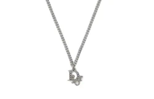 DIOR OBLIQUE Brass Necklaces Men's