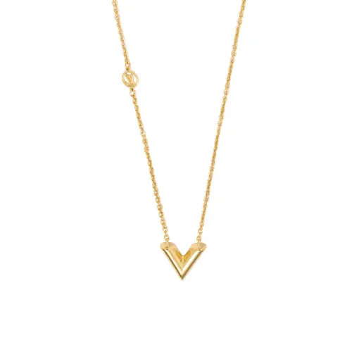Lv M00857 Essential V Necklace