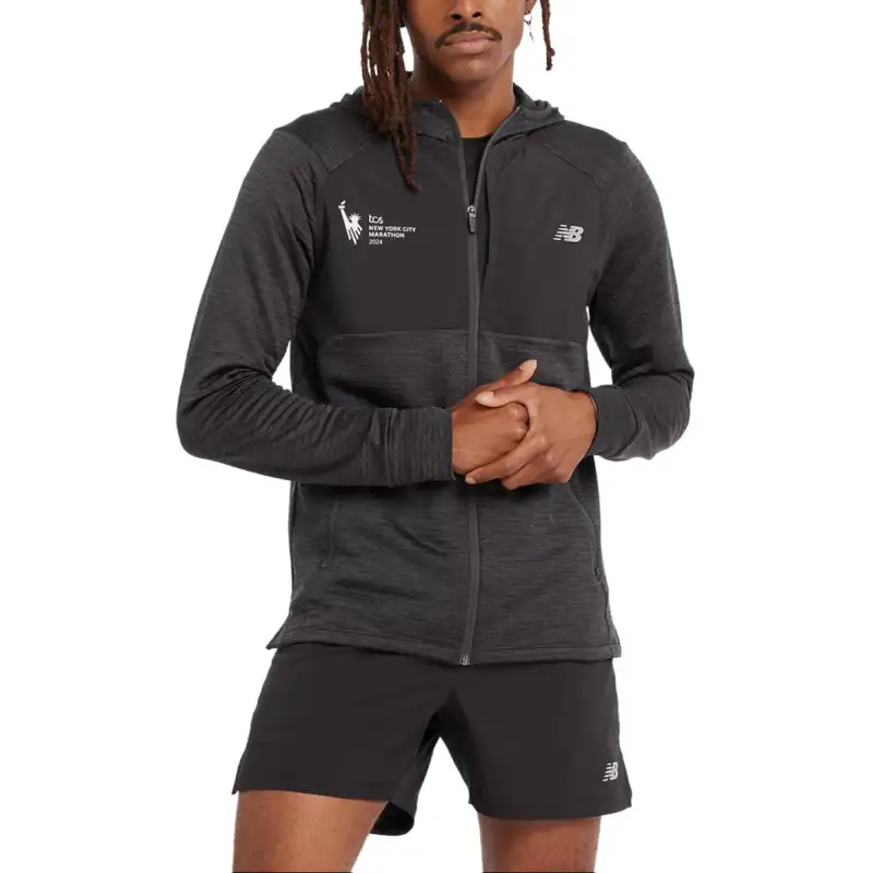 New Balance NYC MarathonHeat Grid Jacket Men's Black