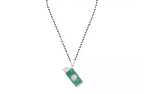 DIOR Necklaces Unisex Green
