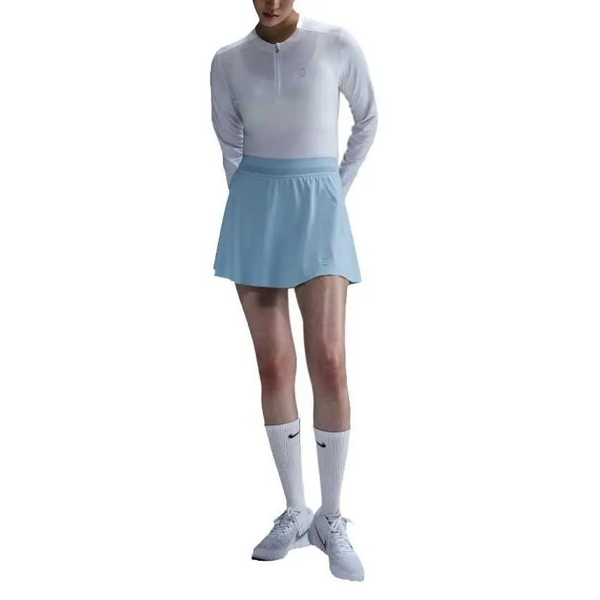 Nike Court AdvantageDri Fit Casual Short Skirts Women's Mind Blue