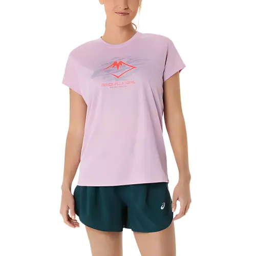 Asics T Shirt Women's Pink Purple