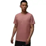 Jordan T Shirts Unisex Pink Crew Neck Moderate Straight Fit
