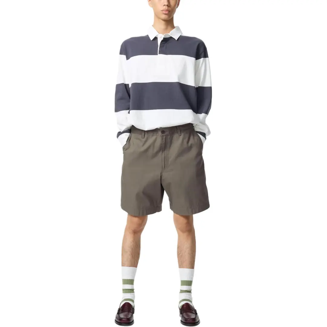 UNIQLO x JW Anderson SS25 Casual Shorts Unisex Olive