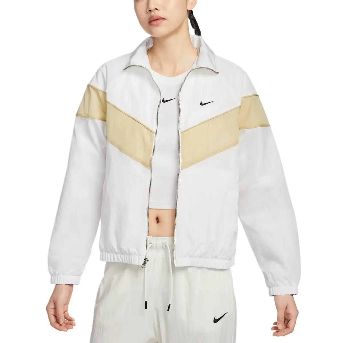 Nike Jacket Women's Sail White/Team Gold/Black