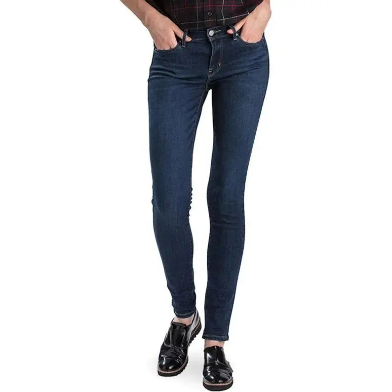 Levi's Jeans Women's Dark Blue Moderate Tapered Pants