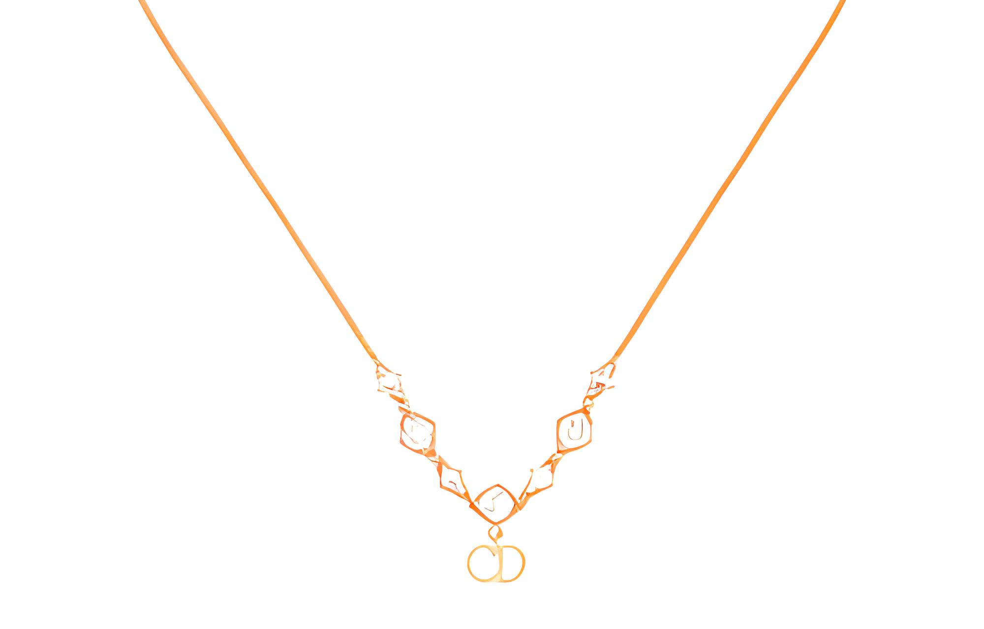 DIOR Clair Necklaces Women's Gold