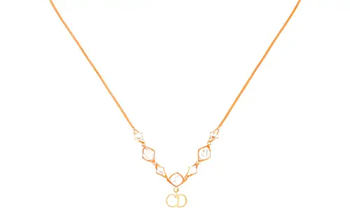 DIOR Clair Necklaces Women's Gold