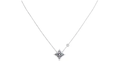 LOUIS VUITTON COLOR BLOSSOM BB Diamond Necklaces Women's