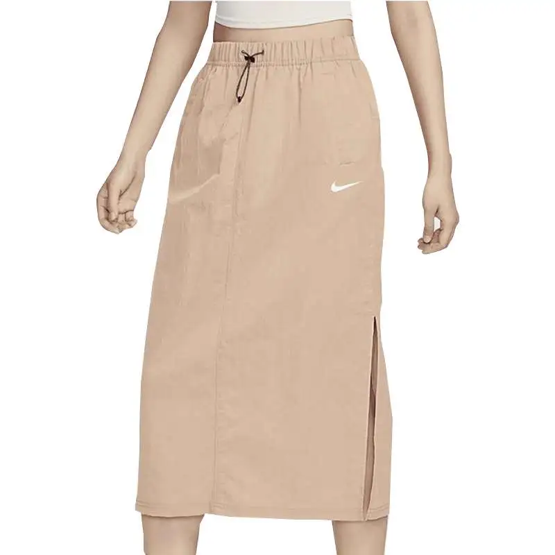 Nike Casual Long Skirt Women's Khaki