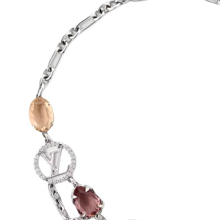 Женская подвеска Louis Vuitton Heirloom (серебристая) — фото 3