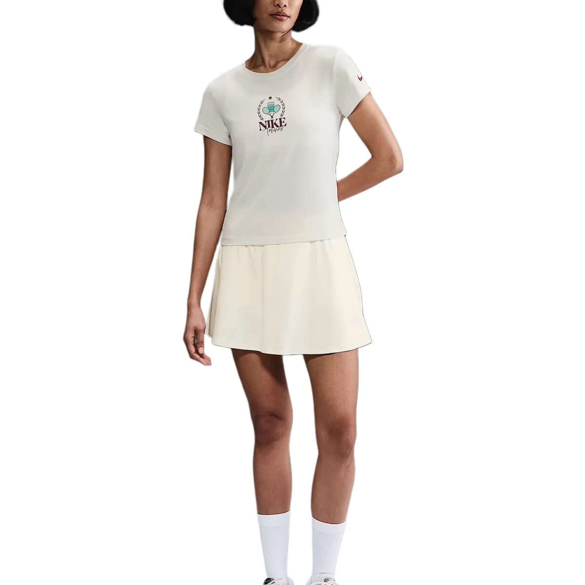 Nike SLAM T Shirt Women's Light Ivory White