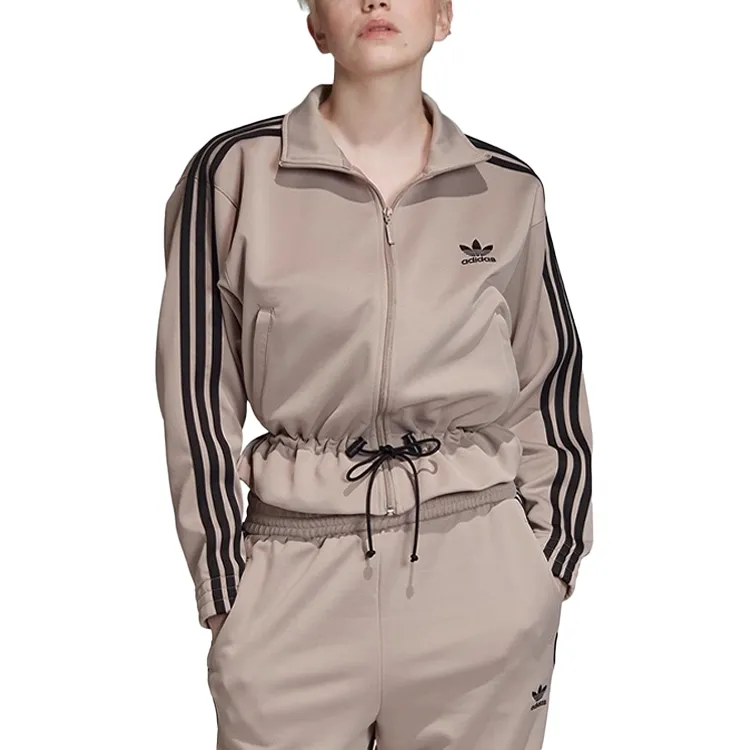 Adidas Originals TRACK TOP Jackets & Coats Women's Light Gray