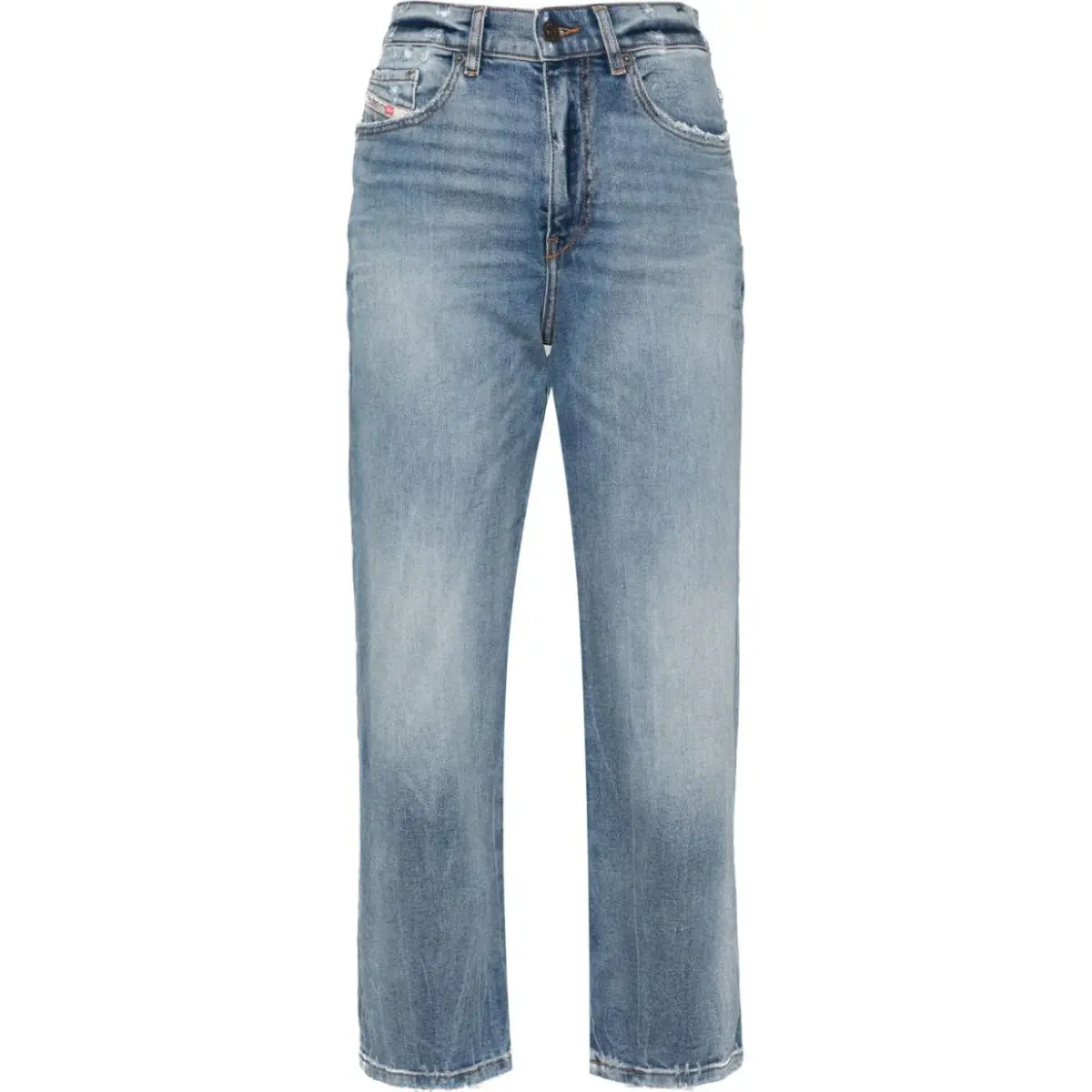 DIESEL 2016 D-Air 0pfar Low-rise Cropped Jeans