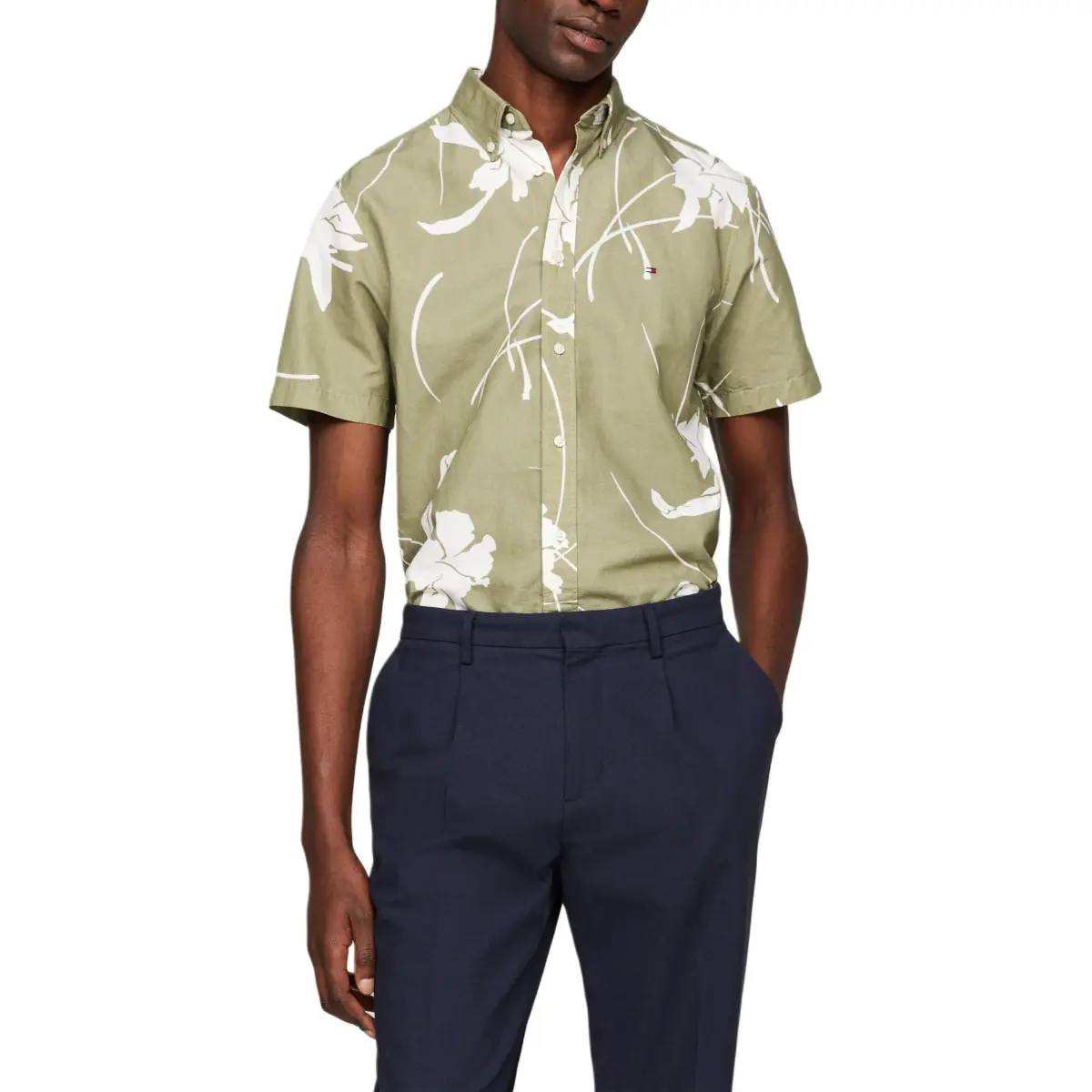 Tommy Hilfiger Shirt Men's Olive