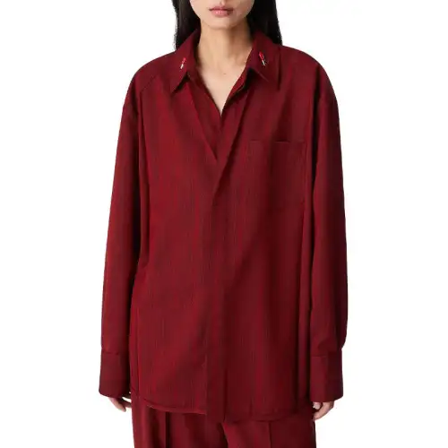 Bottega Veneta SS25 Shirt Women's Red