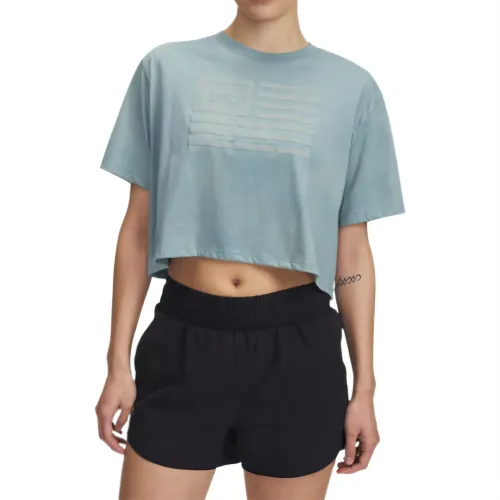 Under Armour Drop Shoulder Sleeve T Shirt Women's