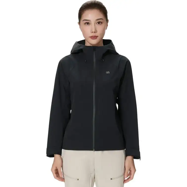 KOLON SPORT HIKING fashionable and versatile hooded comfortable outdoor SS25 mountain multi-purpose waterproof windproof and wear-resistant jacket for women