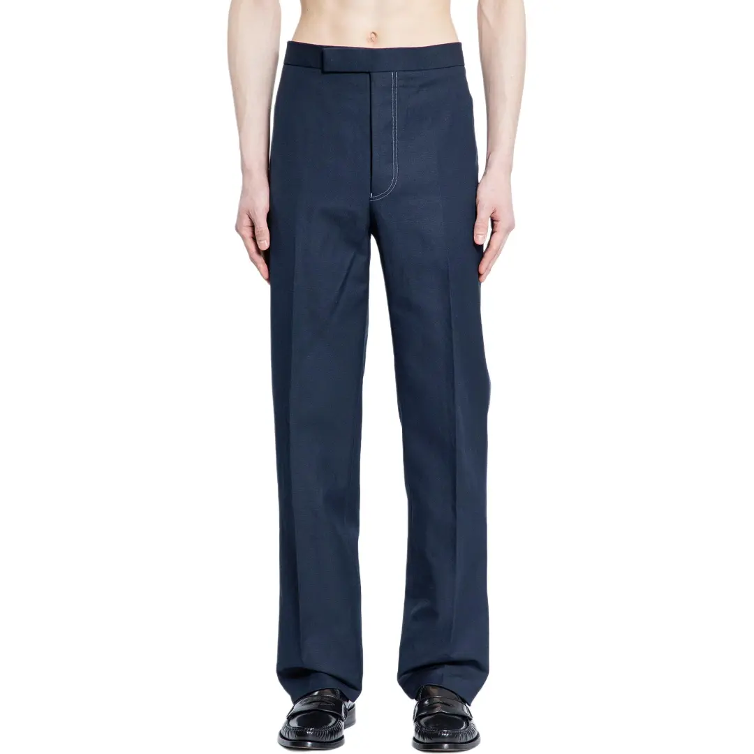 Thom Browne low-rise straight-leg trousers