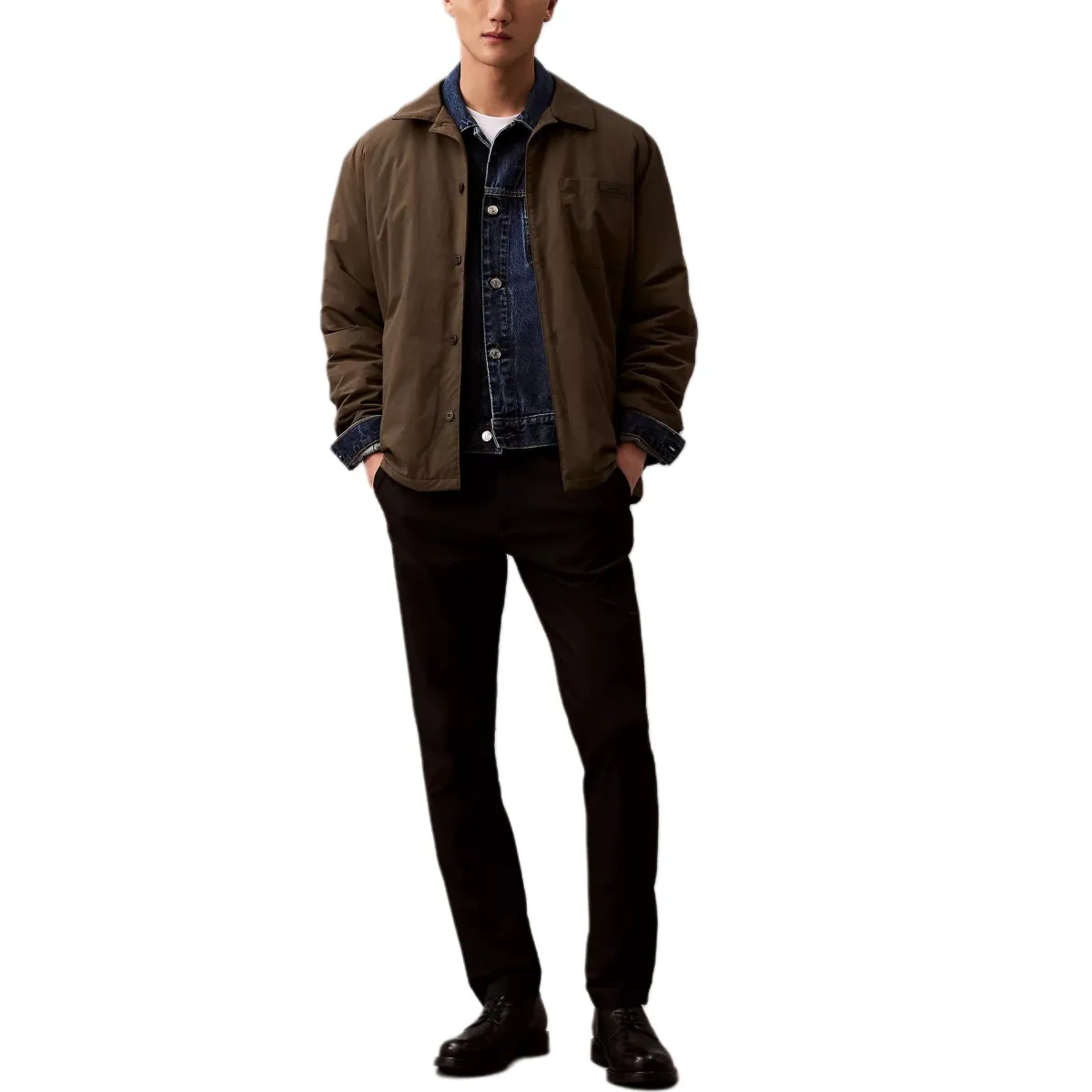 CALVIN KLEIN Casual Pants Men's Black