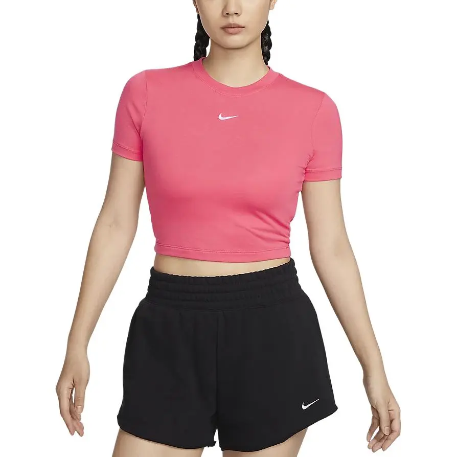 Nike Sportswear Essentials T Shirt Women's Aster Pink