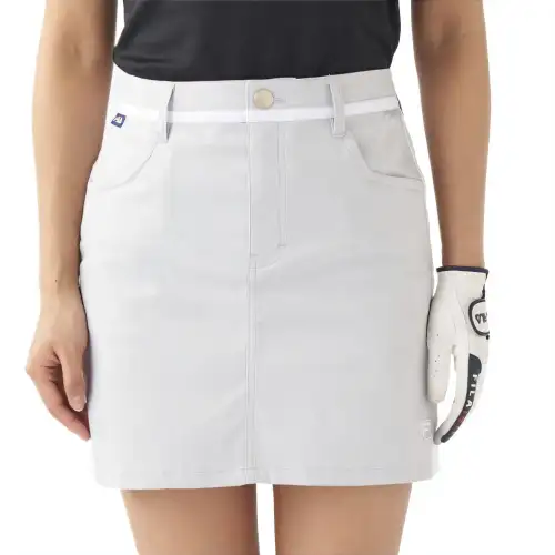 FILA BS Casual Short Skirts Women's Light Gray