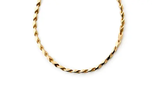 Burberry Gold Plated, Sterling Silver Necklaces Men's Gold