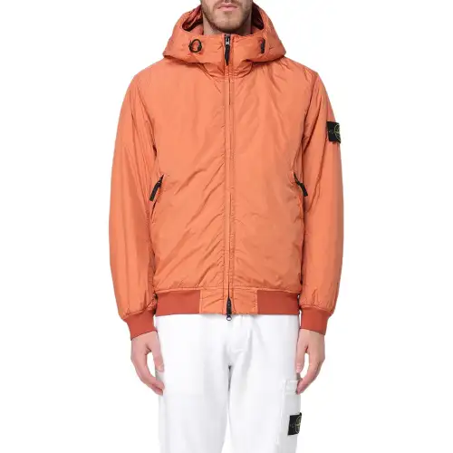 STONE ISLAND Jackets & Coats Men's Orange