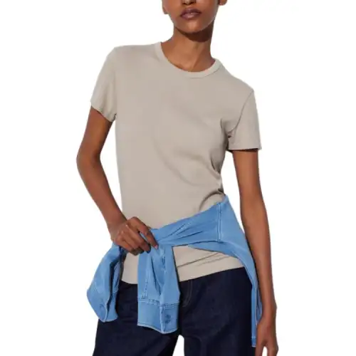 UNIQLO T Shirt Women's Dark Beige