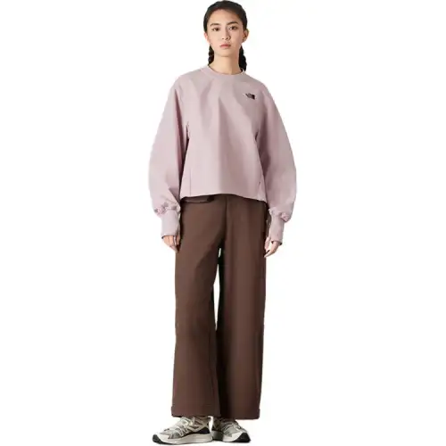 THE NORTH FACE Sweatshirt Women's Crystal Gem Pink
