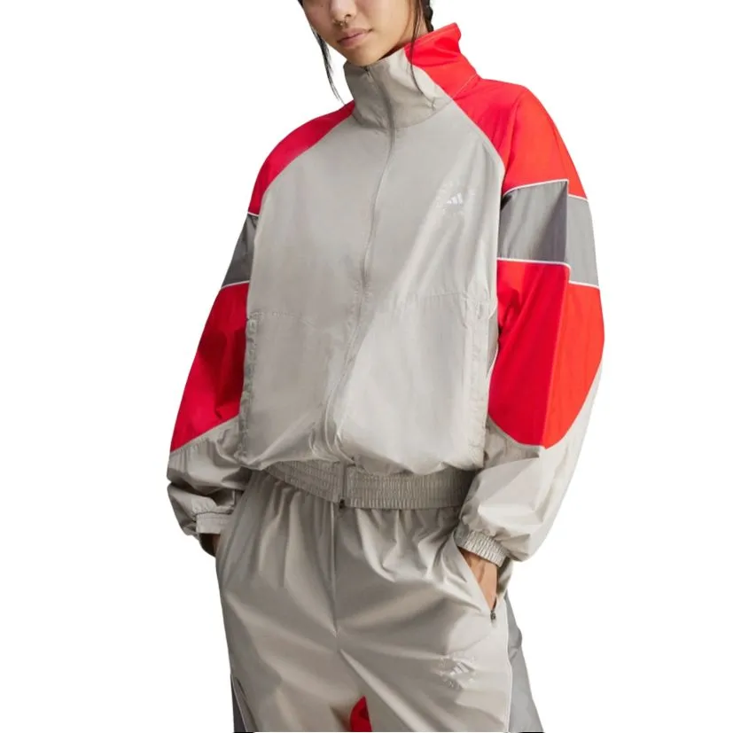 Adidas logo-print jacket