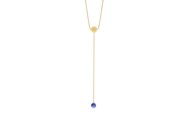 Loewe Anagram Pebble Adj Necklace