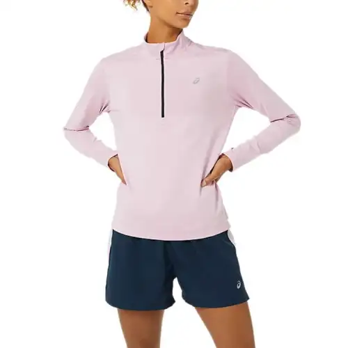 Asics READY SET Regular T Shirt Women's Light Rose