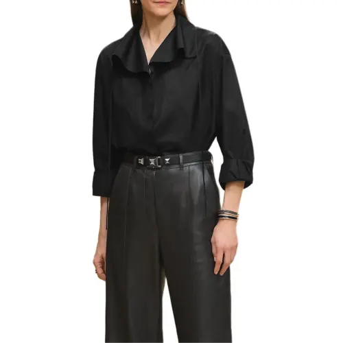 HERMES FW25 Shirt Women's Black