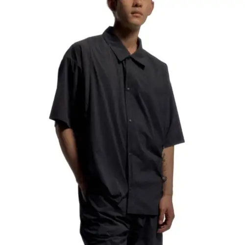 New Balance NB Grey SS25 Shirt Men's Black