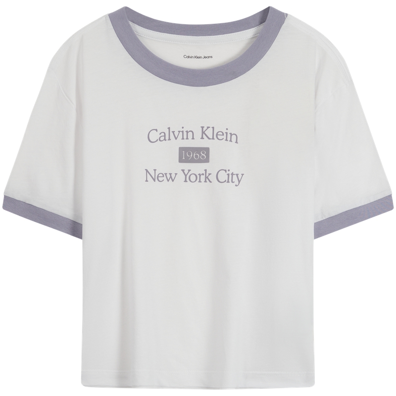 Женская футболка CALVIN KLEIN CALVIN KLEIN (белая)