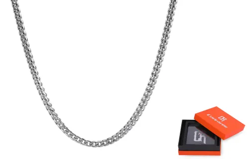 Cooraree Titanium Steel Necklaces Unisex