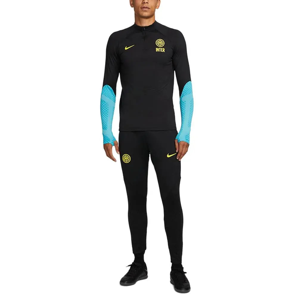 Nike Inter Milan Strike Drill Top Soccer Jersey Men's Black/Yellow