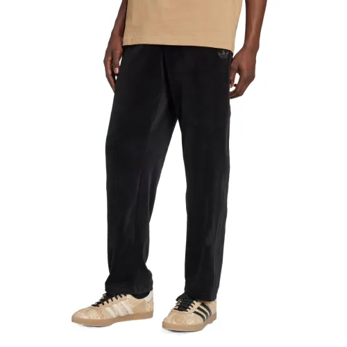 Adidas Originals Sst Adicolor velour track pants