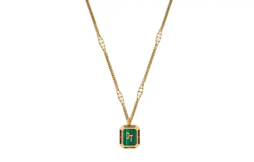 DIOR X Denim Tears Pendant Necklace