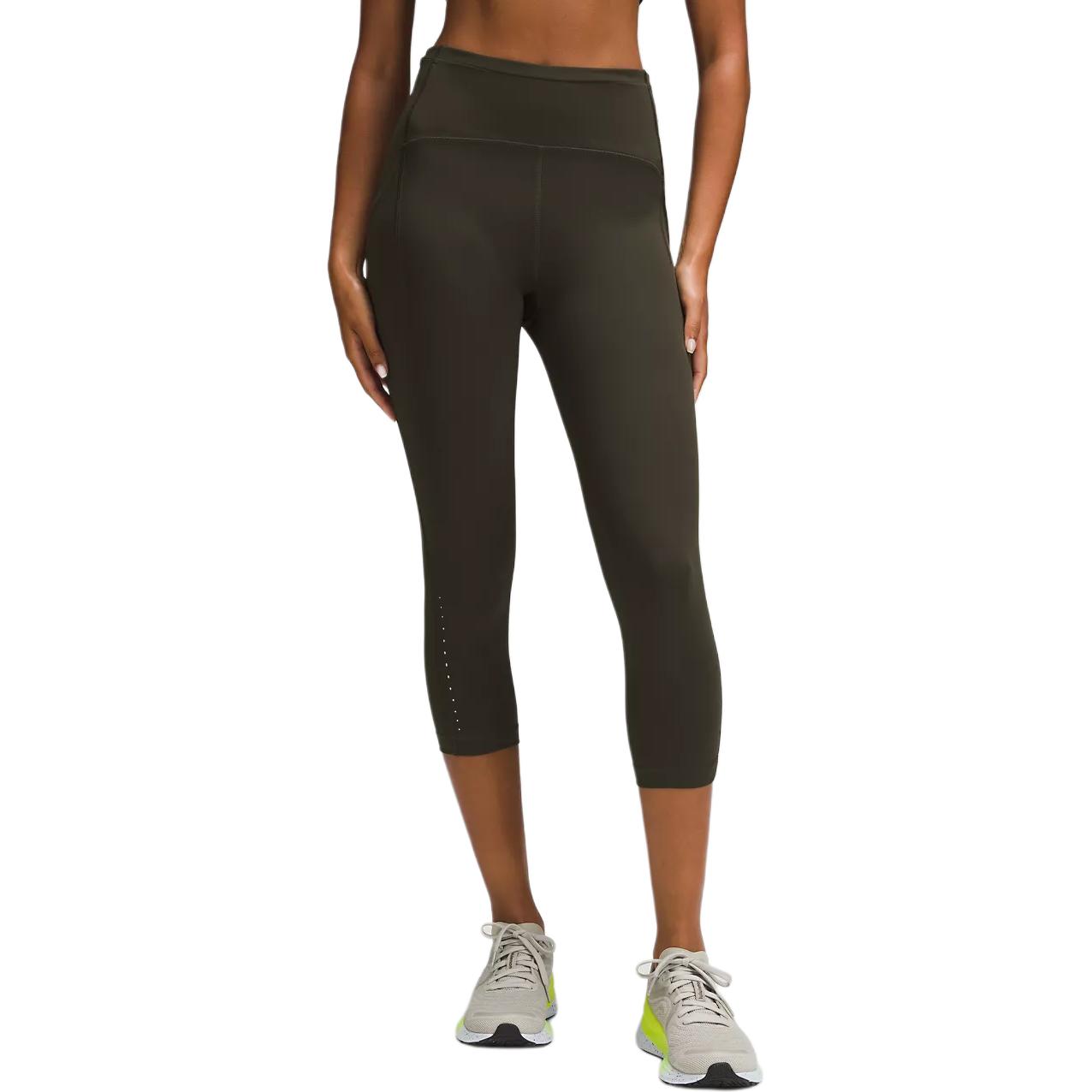 Lululemon Swift Speed Yoga Shorts 21′ Women’s Dark Olive