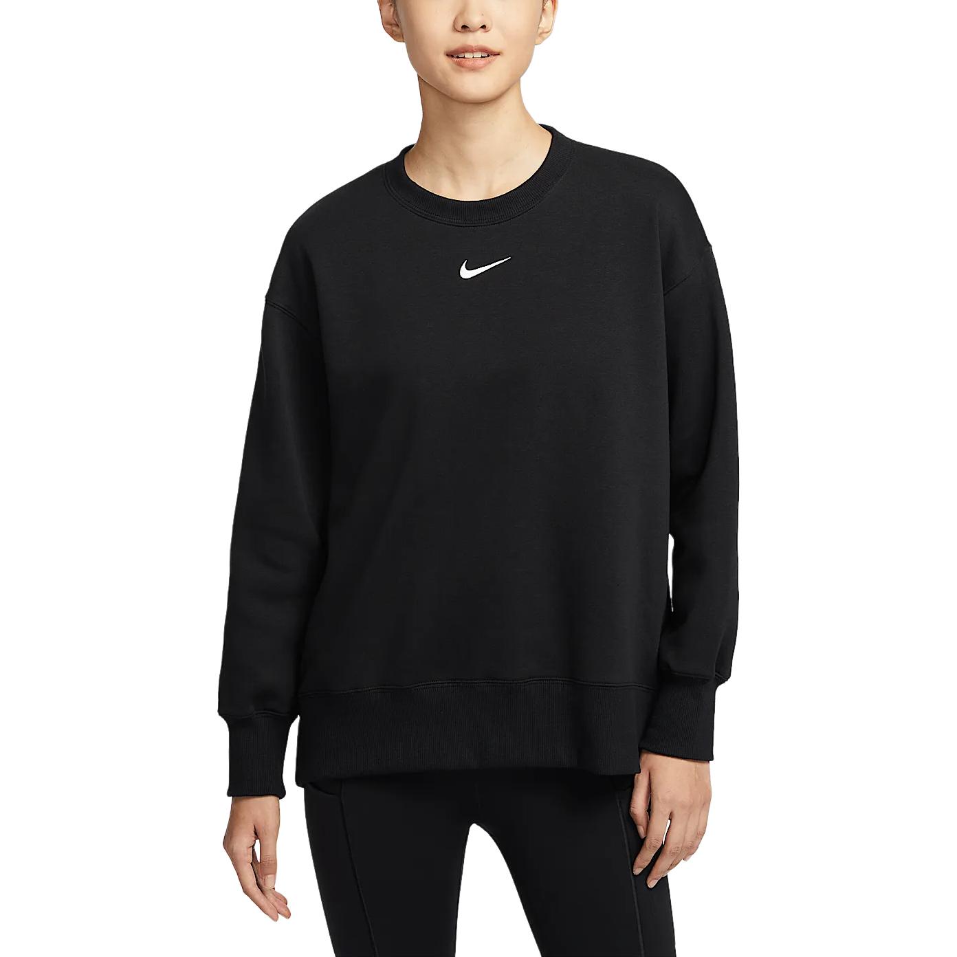 Женское худи Nike Sportswear Phoenix Fleece FW24 (черно-белое)