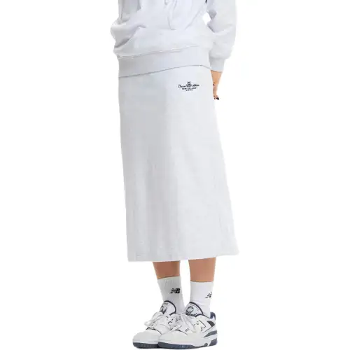 New Balance Casual Long Skirt Women's White