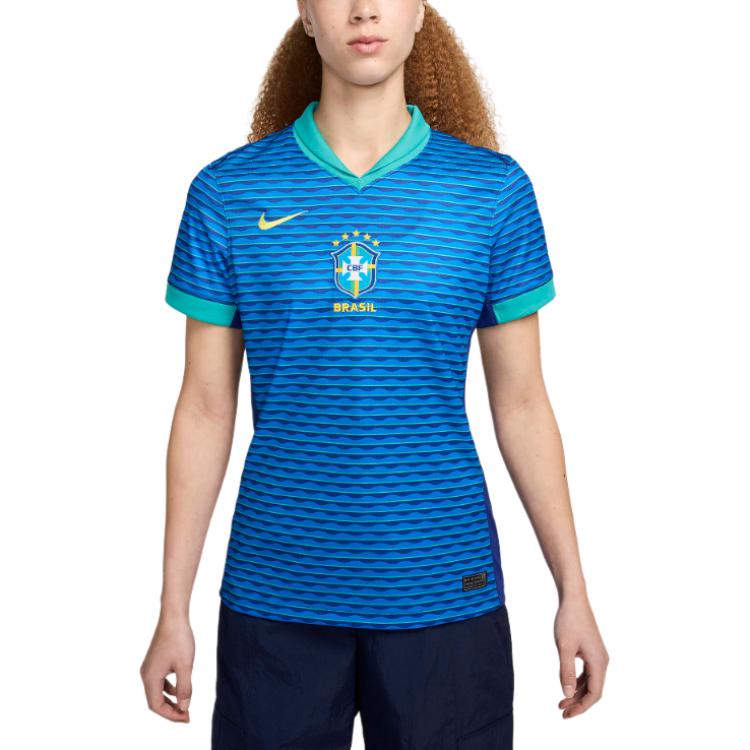 Nike Brazil 2024 Stadium Away Women's Nike Dri FIT Soccer Replica Jersey