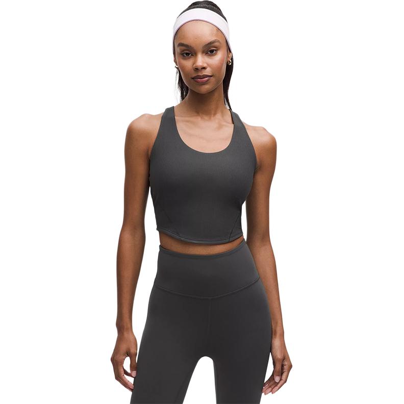Lululemon Sleeveless Sports Shirts Women’s Graphite Gray Other