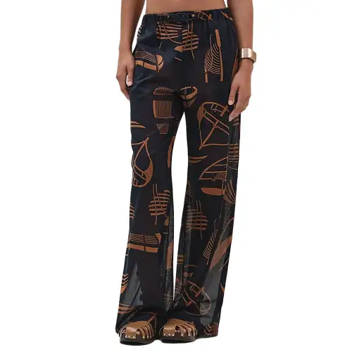 HERMES Thalassa SS25 Casual Pants Women's Multicolor