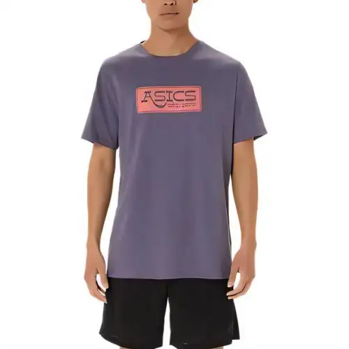Asics 1977 T Shirt Men's Dark Purple